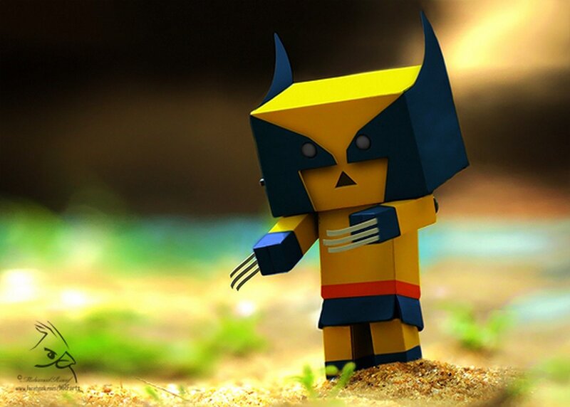 Paper Figure of Wolverine