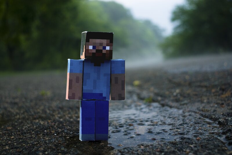 Paper Figure on Road