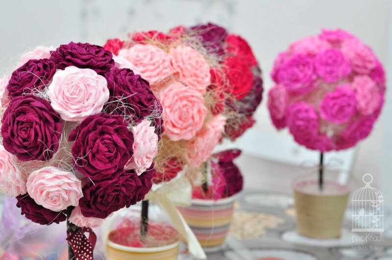 Paper Flower Bouquets