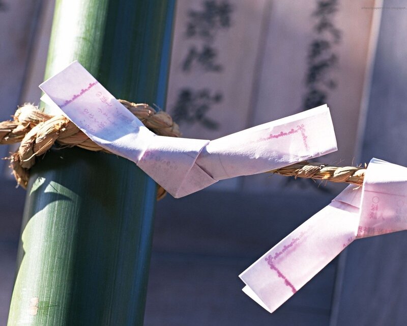 Paper Prayers on Rope