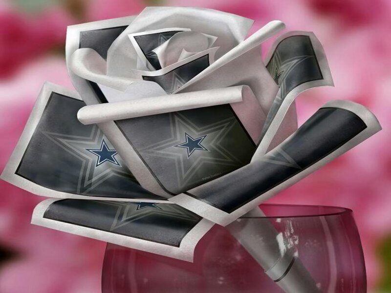 Paper Rose with Star Logo
