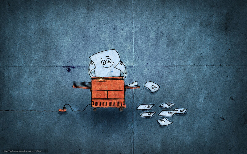 Paper Shredder Character