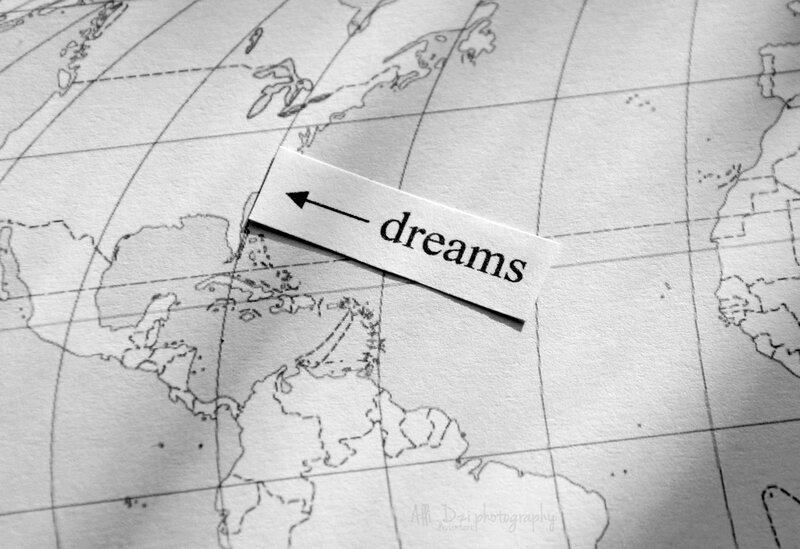 Paper Tag on Map