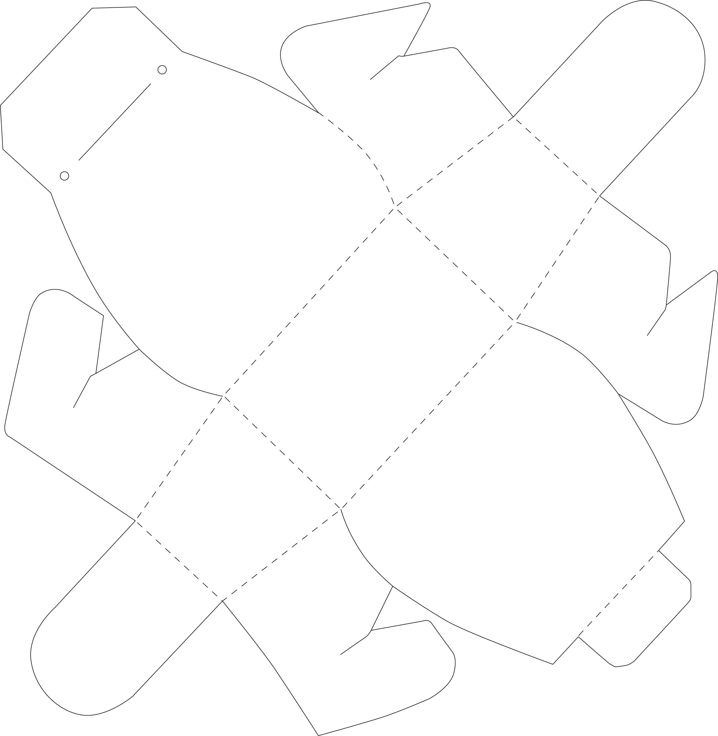 paper toy template