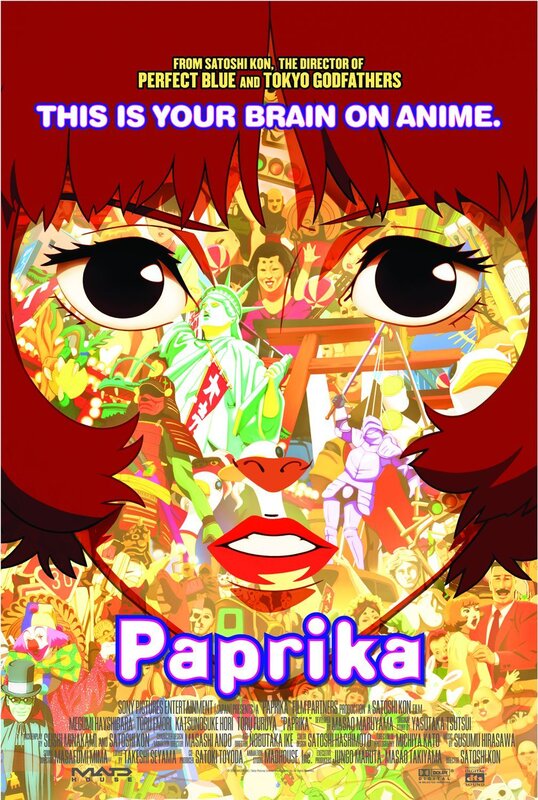 Paprika anime movie poster