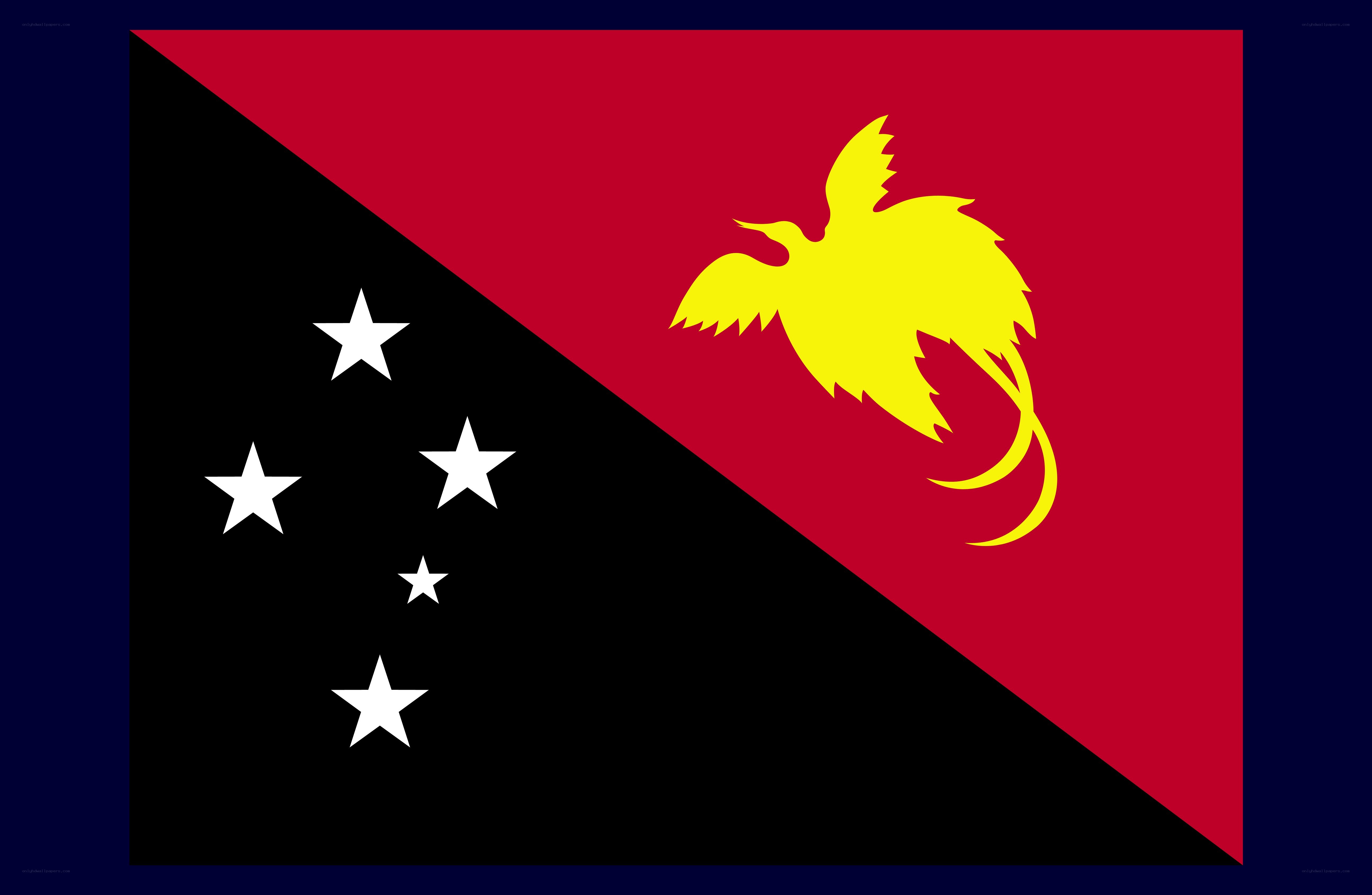 Papua New Guinea flag