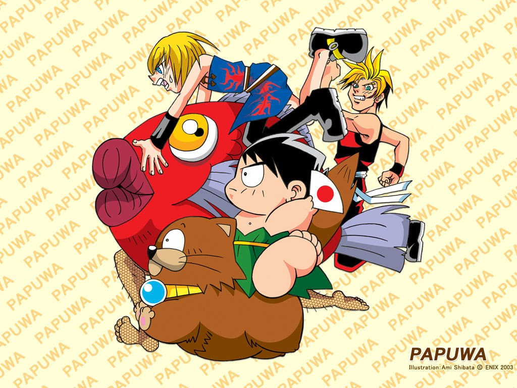 Papuwa anime character group