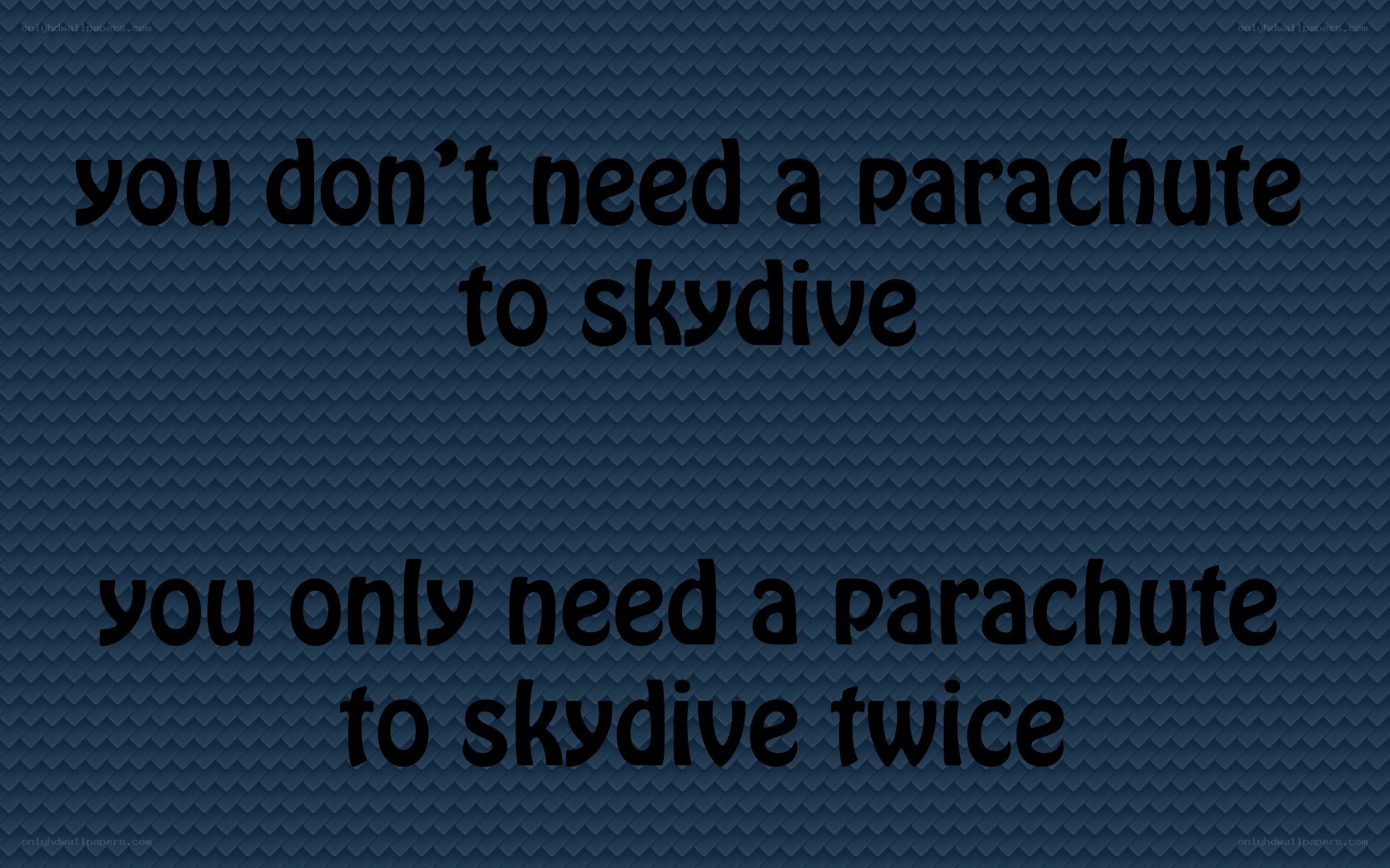 parachute skydive quote