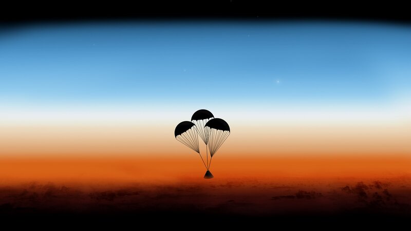 Parachutes Descending