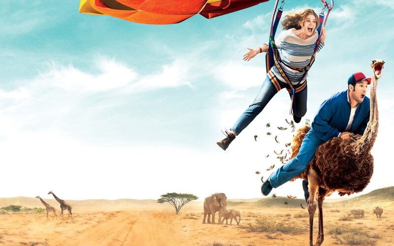 Parachuting adventure in Africa
