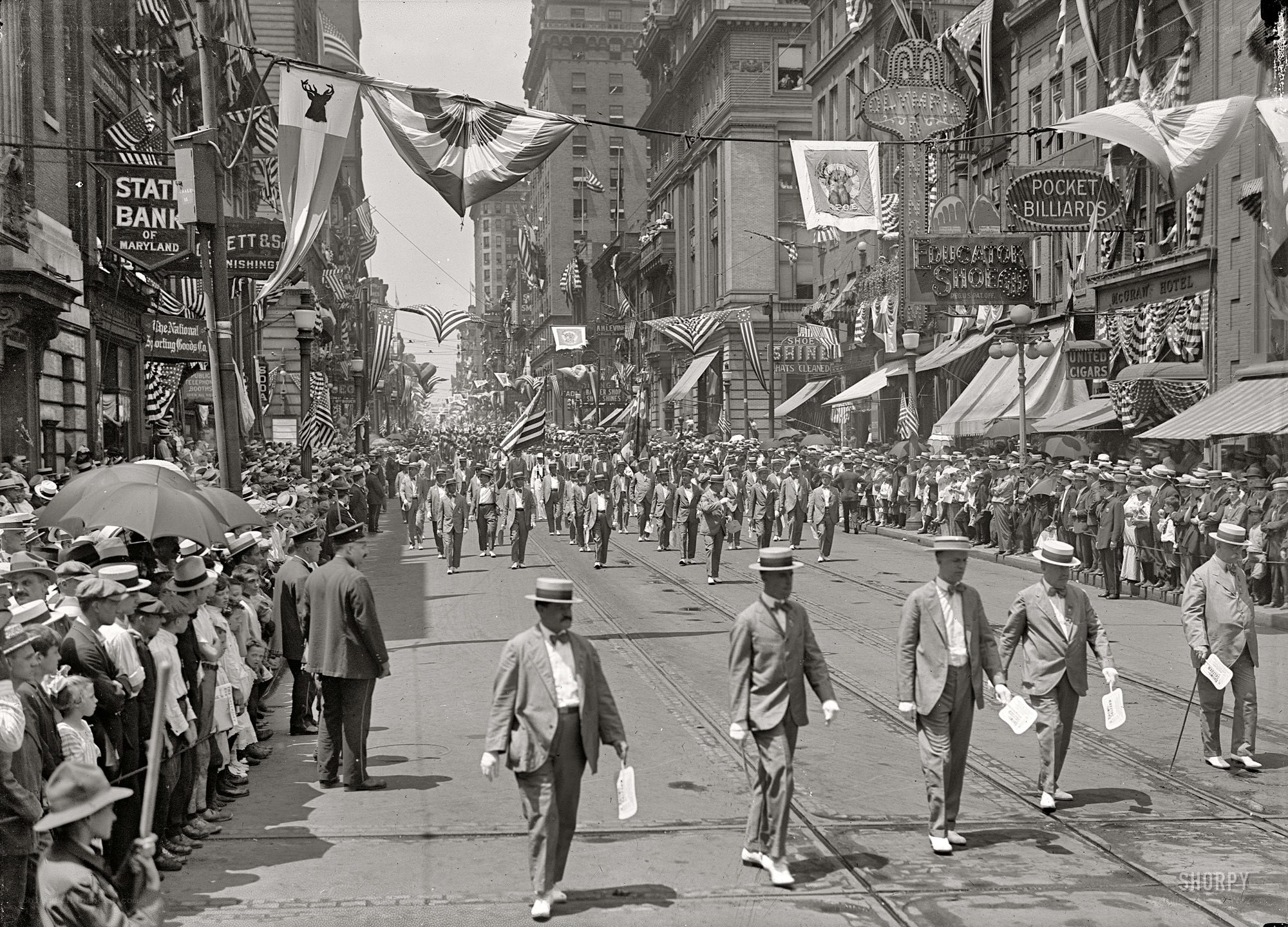 Parade in Baltimore streets