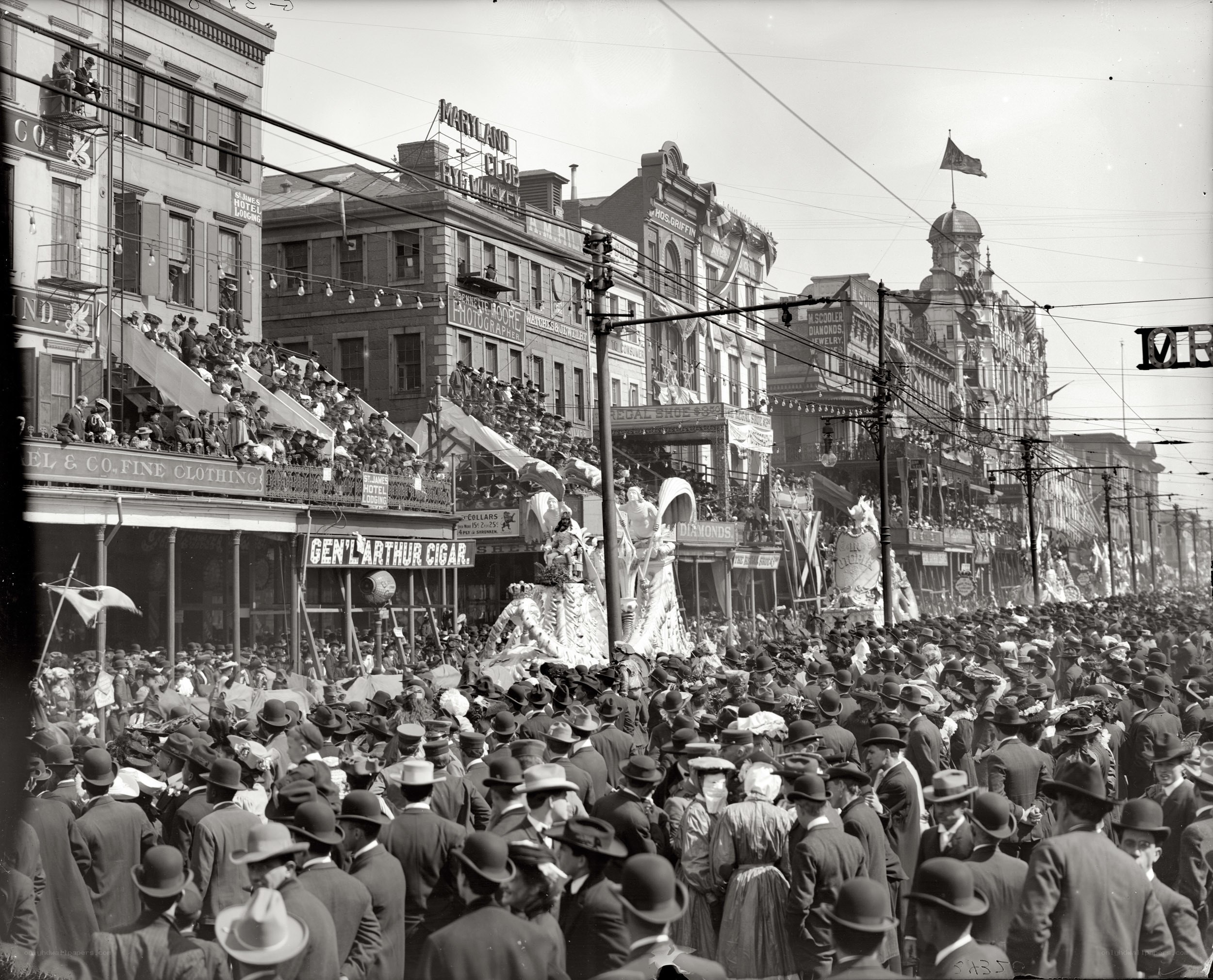 Parade in Baltimore streets