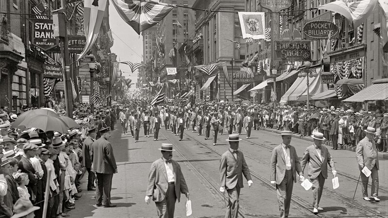 Parade on City Street