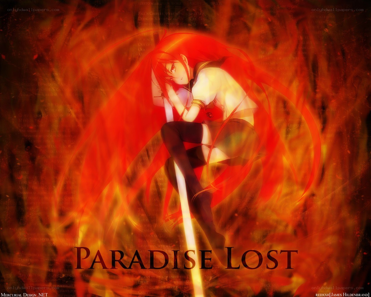 Paradise Lost anime art