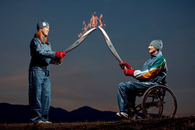 Paralympic torch relay