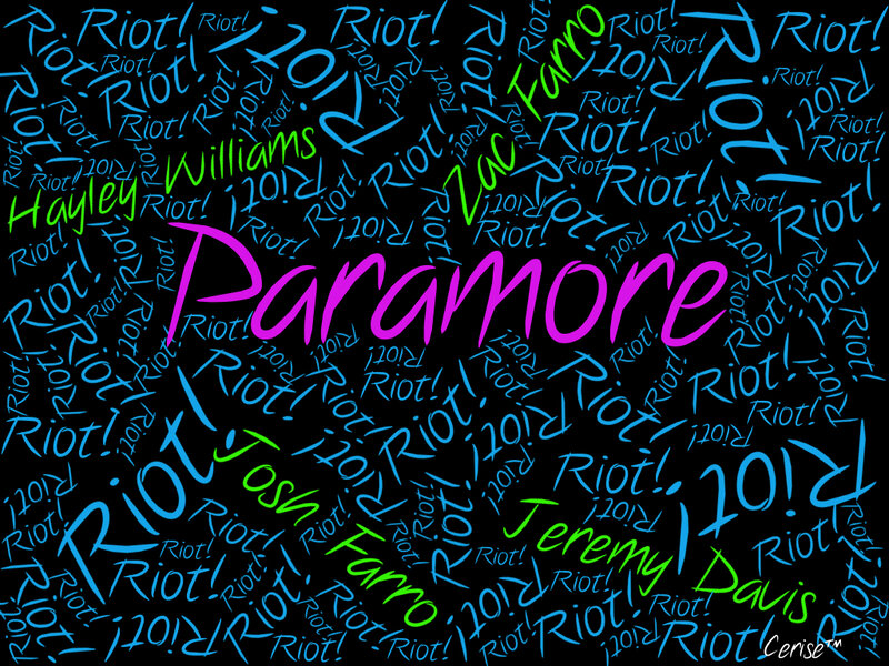 Paramore band logo art