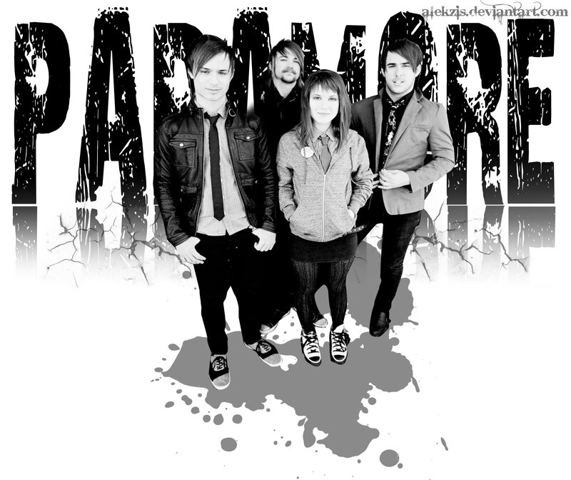 Paramore band portrait