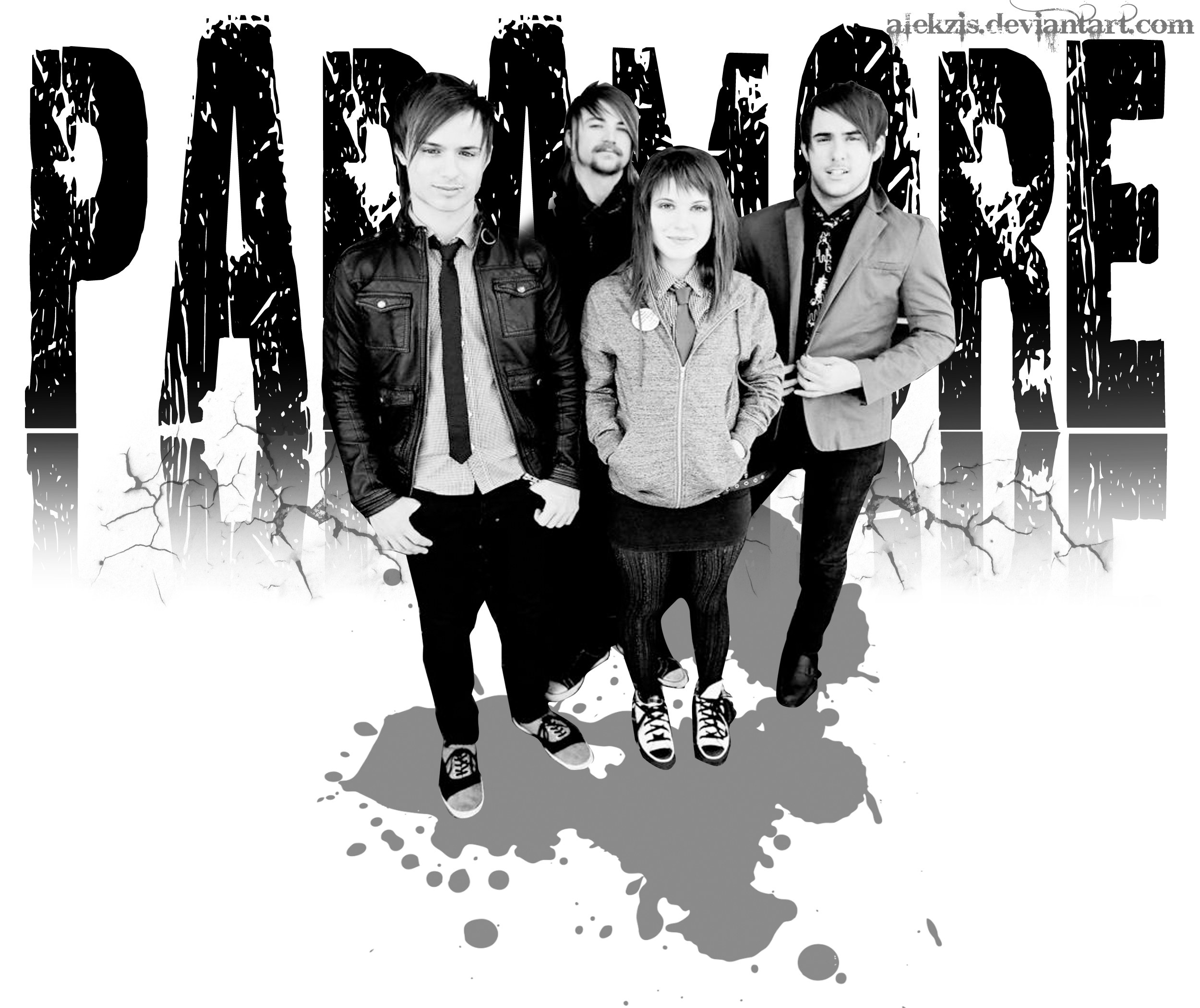 Paramore band portrait
