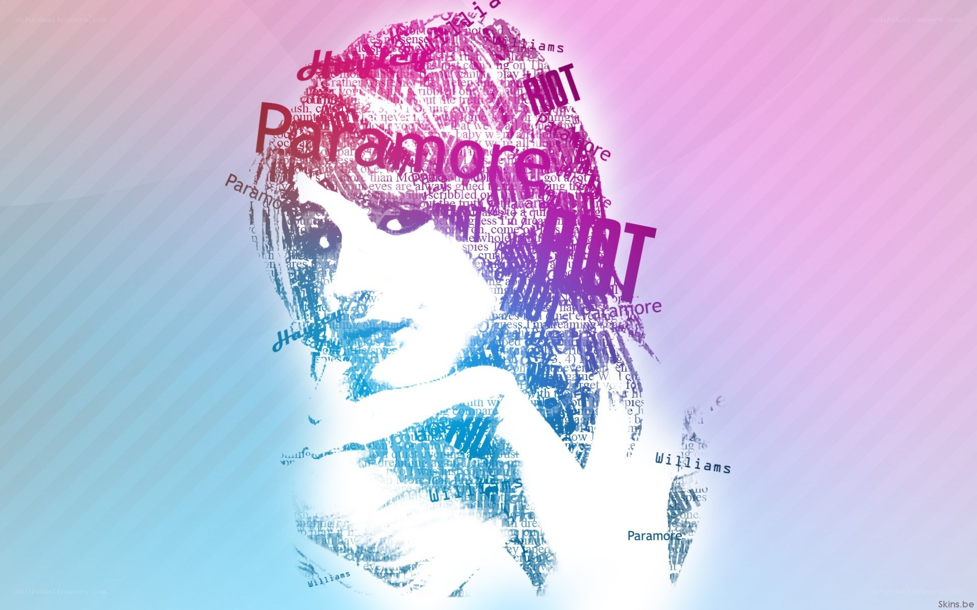 Paramore band portrait