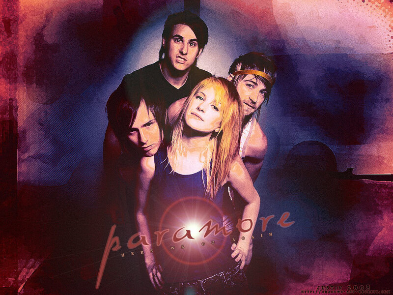 Paramore band portrait