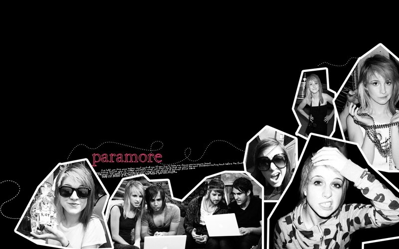 Paramore collage wallpaper