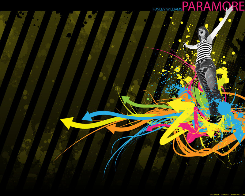 Paramore concert art