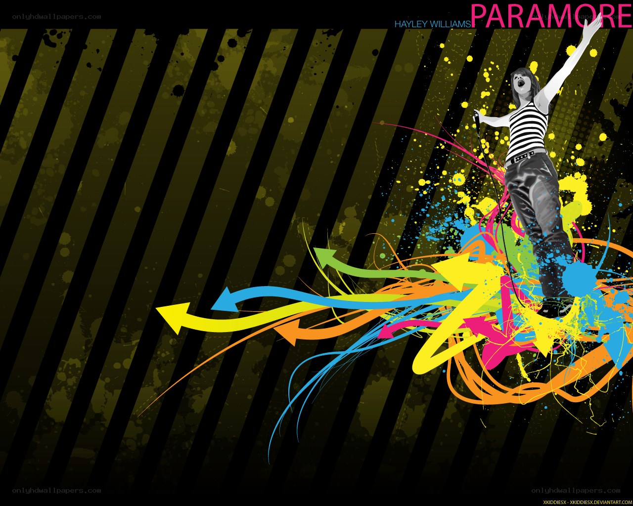 Paramore concert art