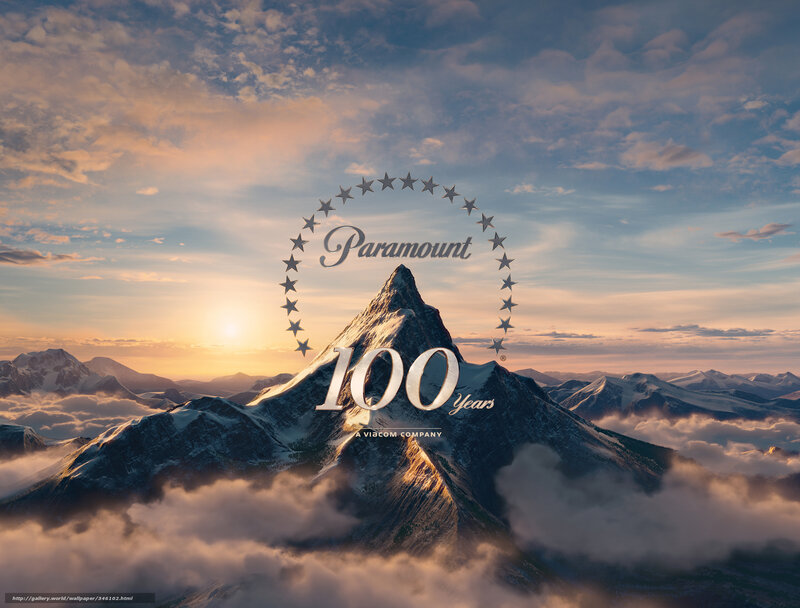 Paramount Logo on Mountain