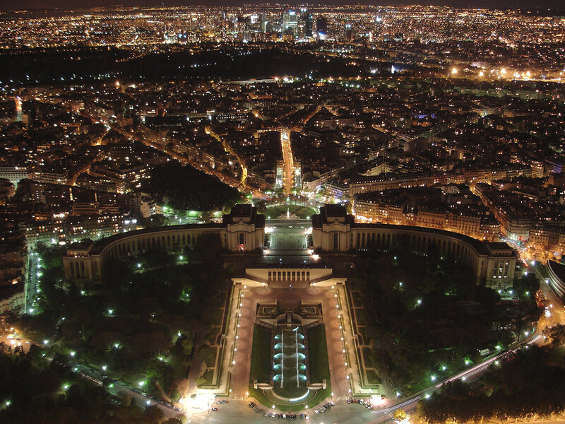 Parc De La Ciutadella at Night