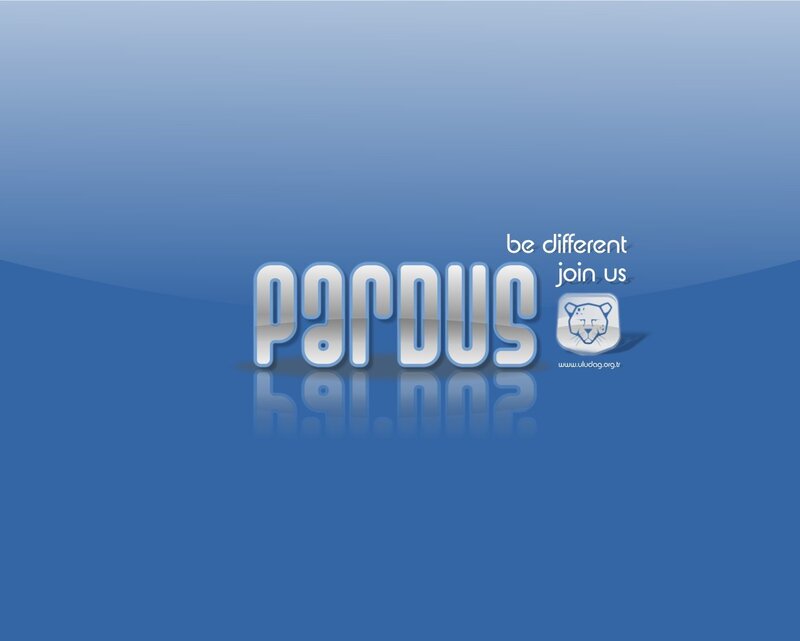Pardus logo with slogan