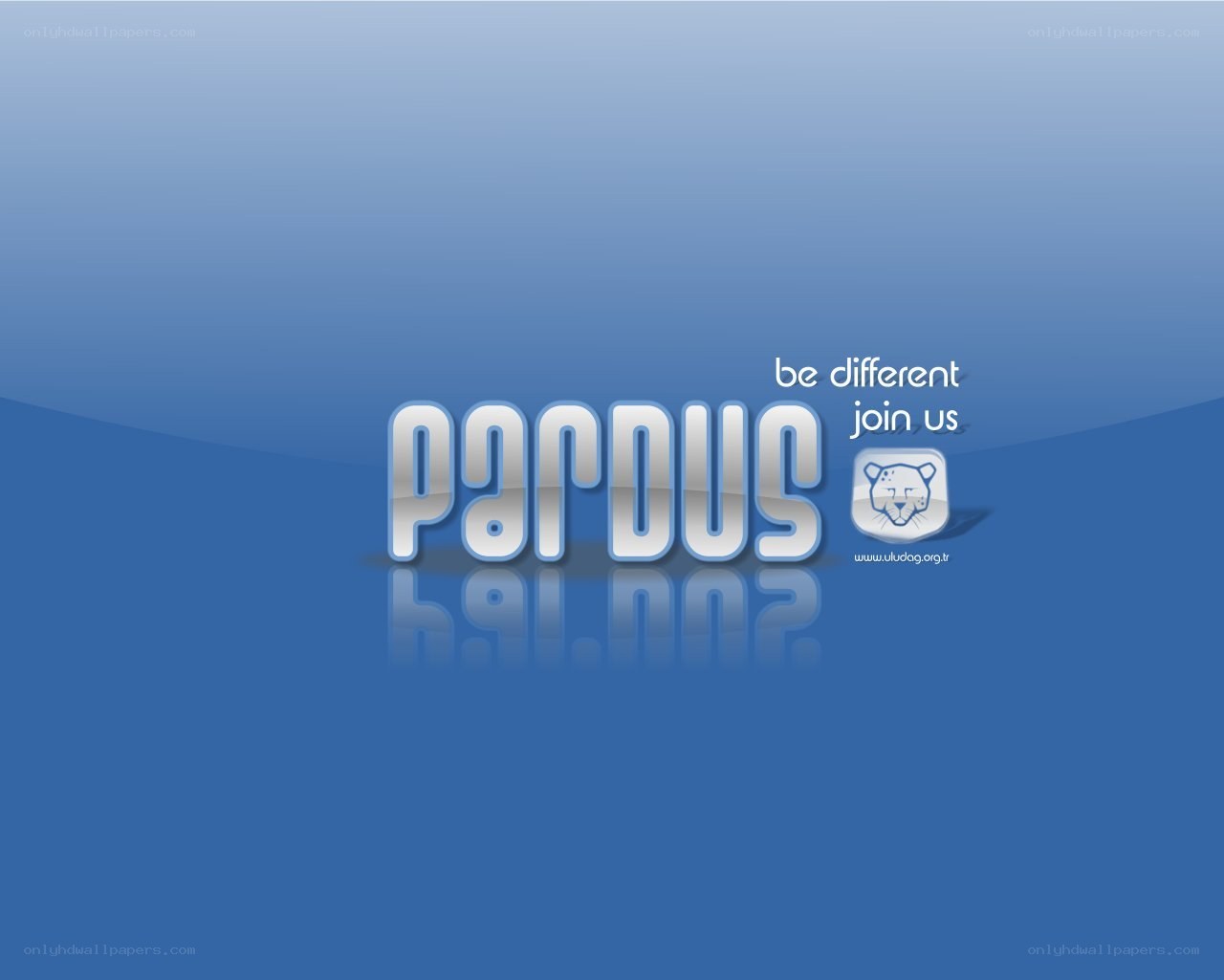 Pardus logo with slogan