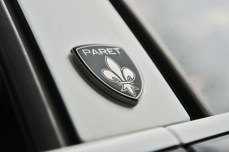 Paret Car Emblem — Silver