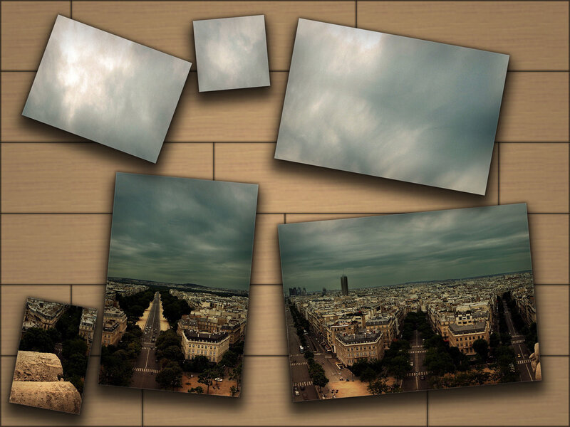 Paris cityscape photos