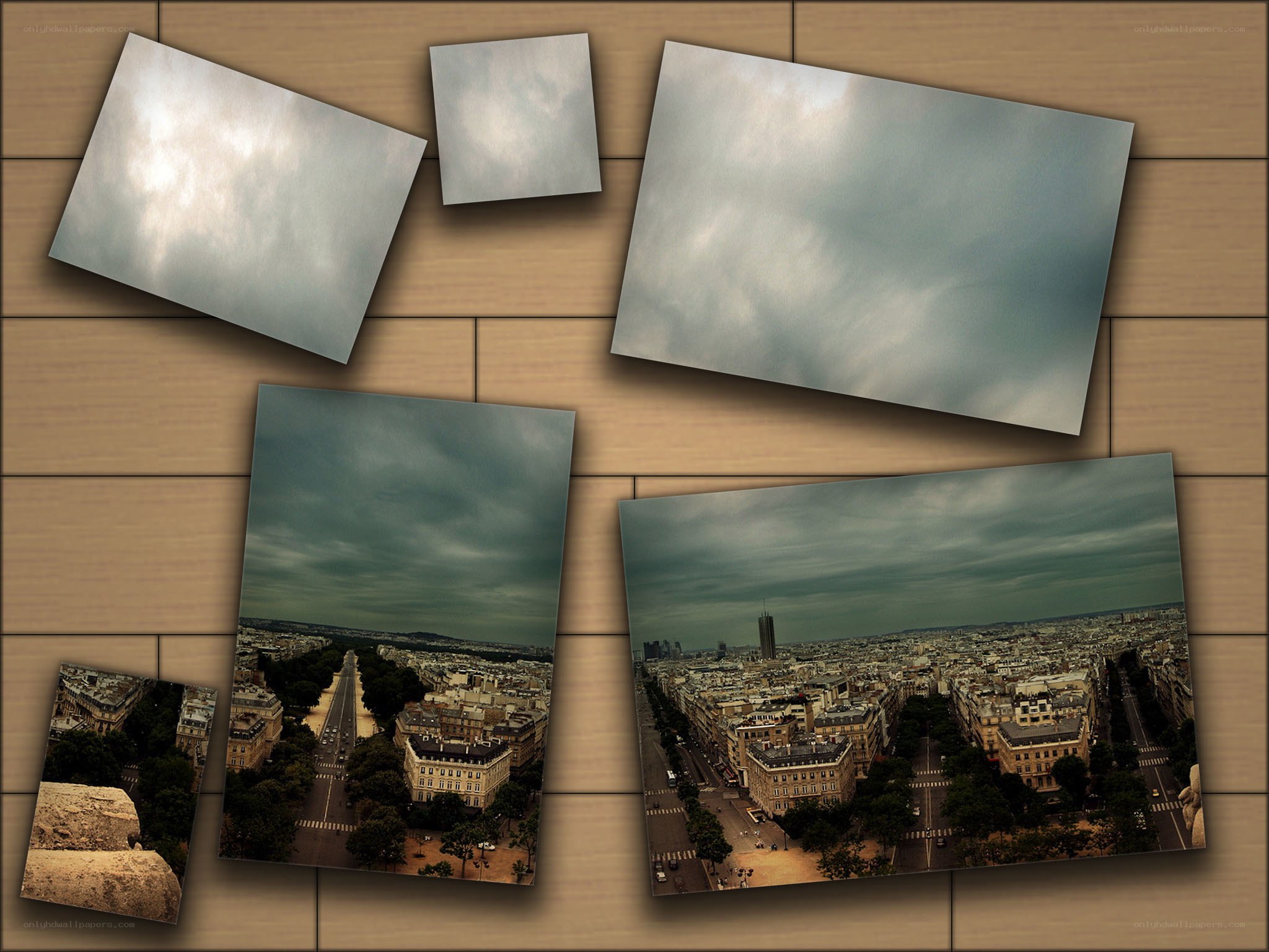 Paris cityscape photos