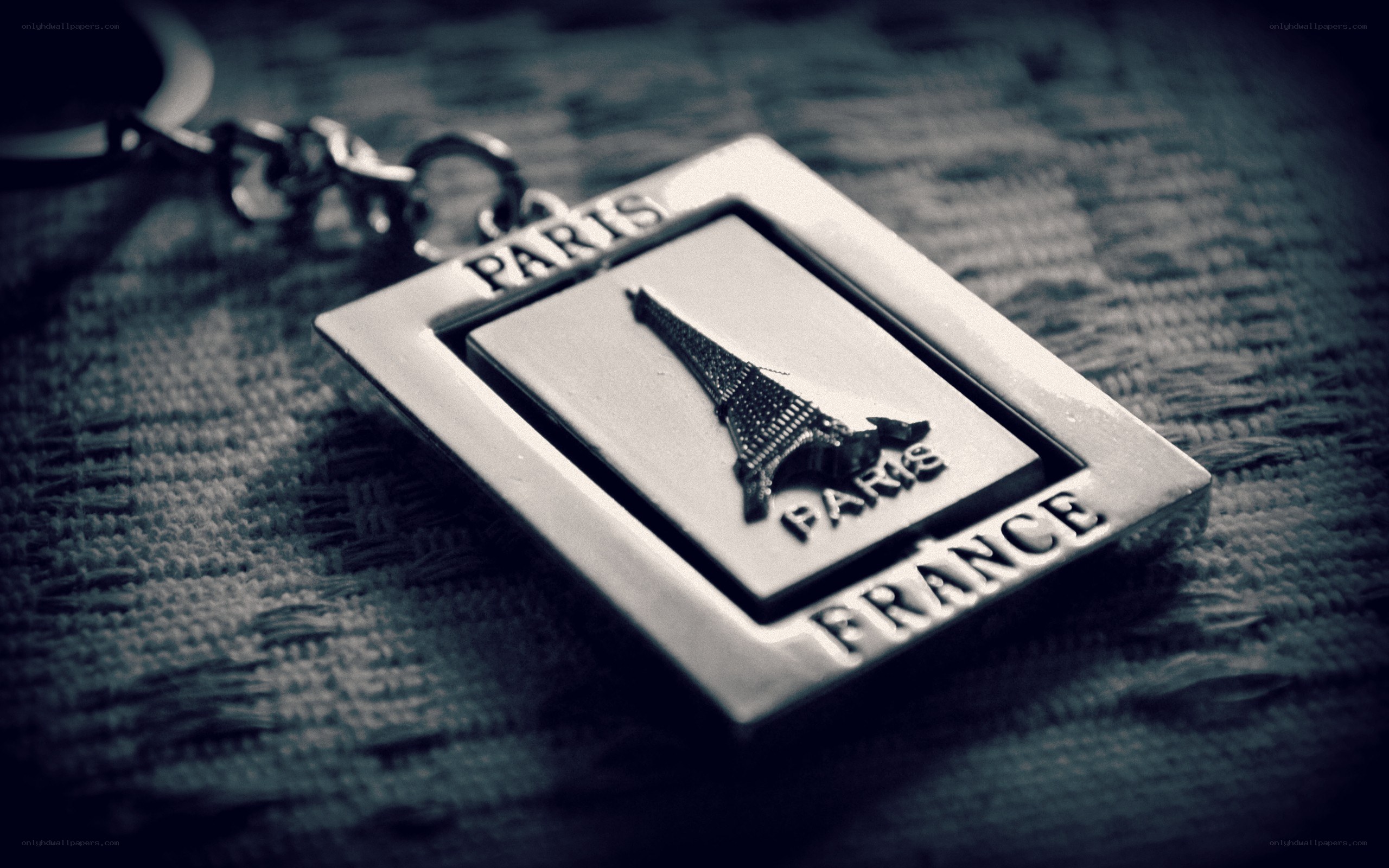 Paris keychain souvenir