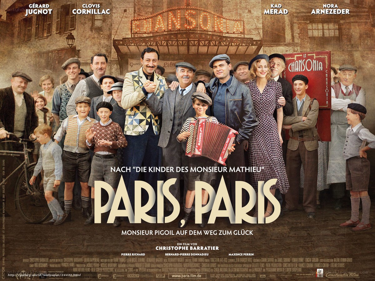 Paris, Paris movie poster