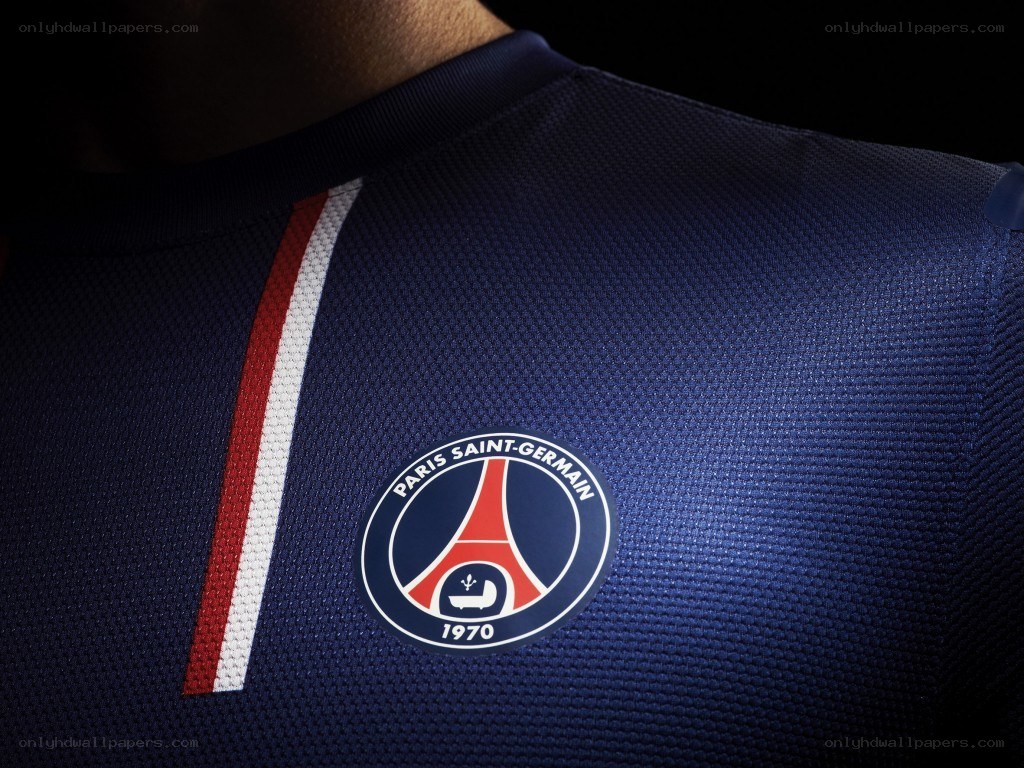 Paris Saint-Germain jersey close-up
