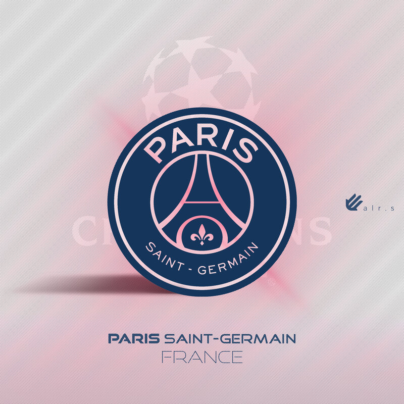Paris Saint-Germain Logo — Blue, Modern