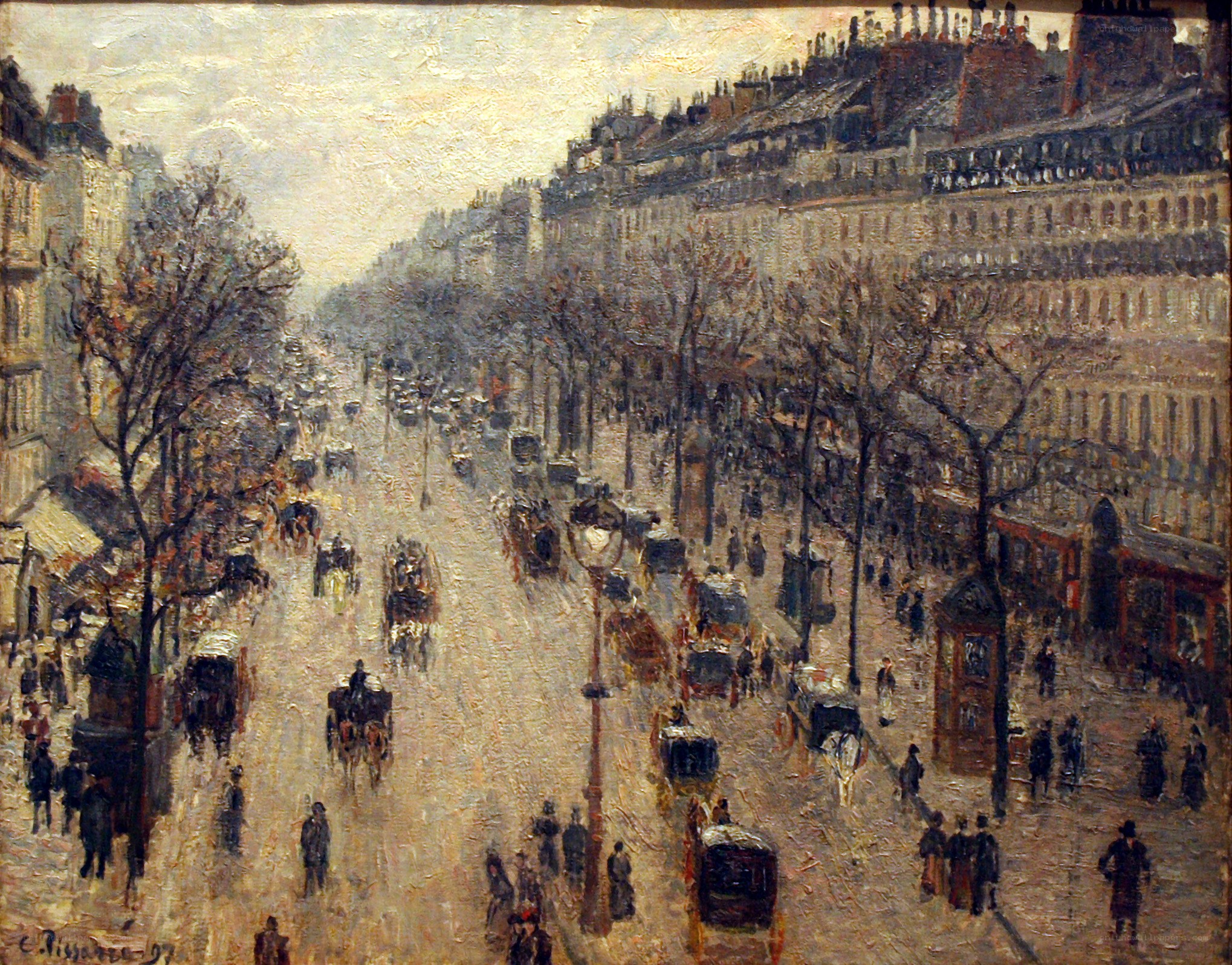 Paris Street; Rainy Day