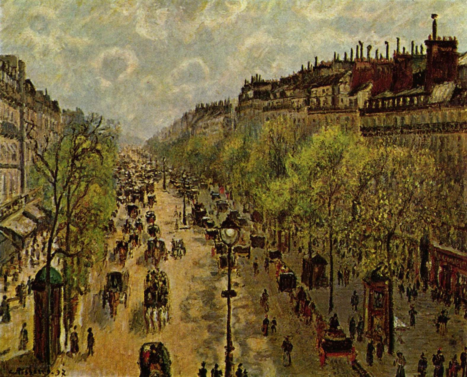 Paris Street; Rainy Day