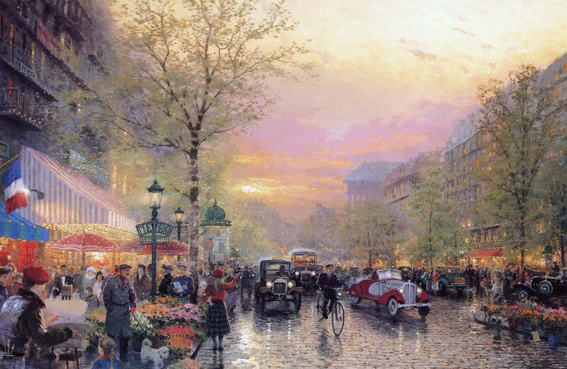 Paris Street Scene