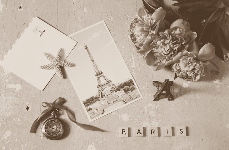 Paris-themed Still Life