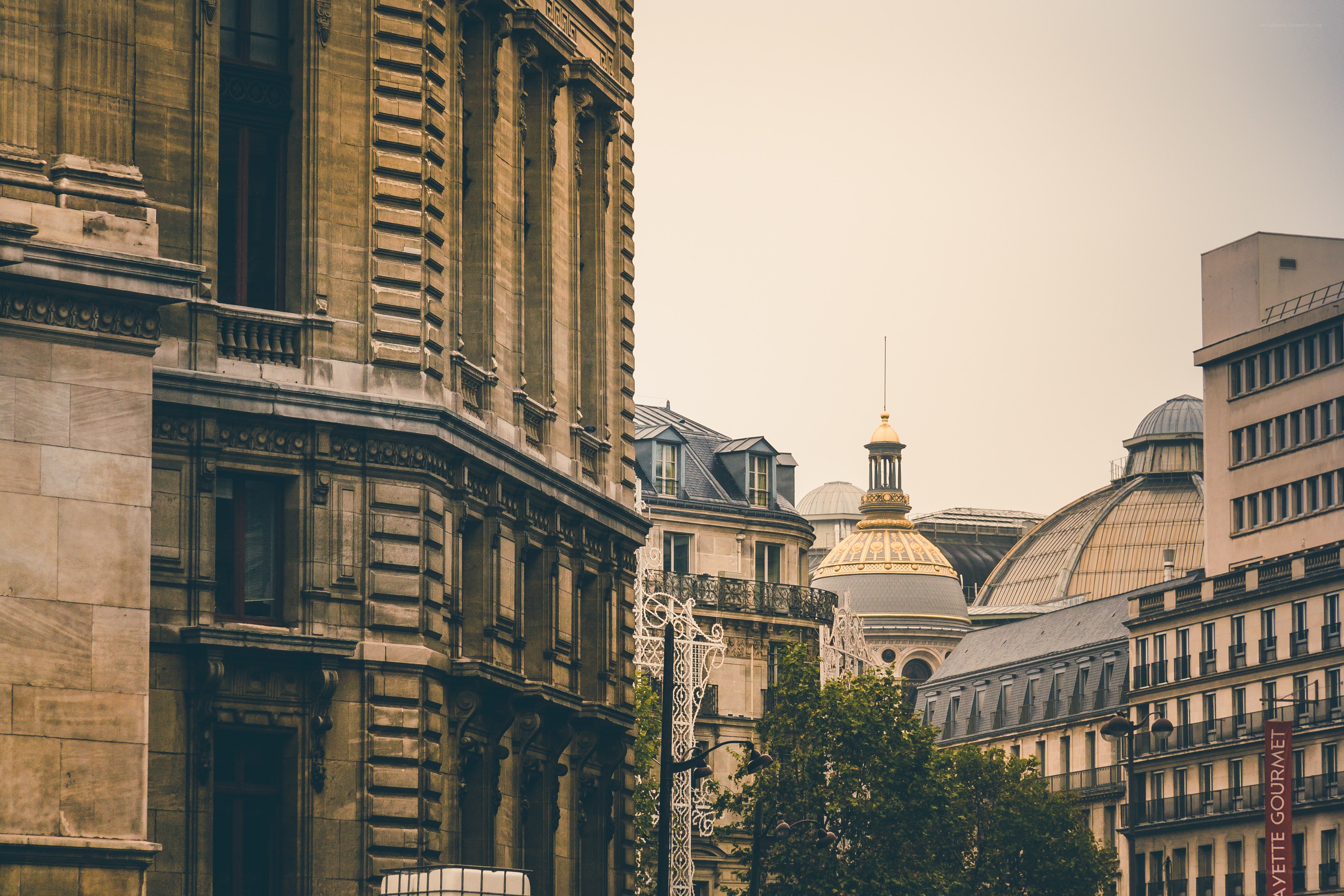 Parisian architecture and domes