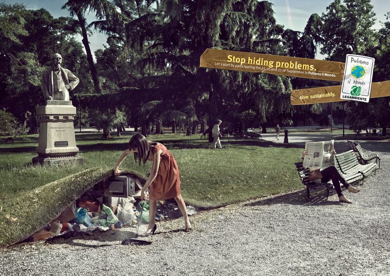 Park cleanup campaign