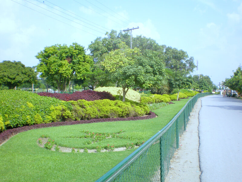 park with landscaped garden