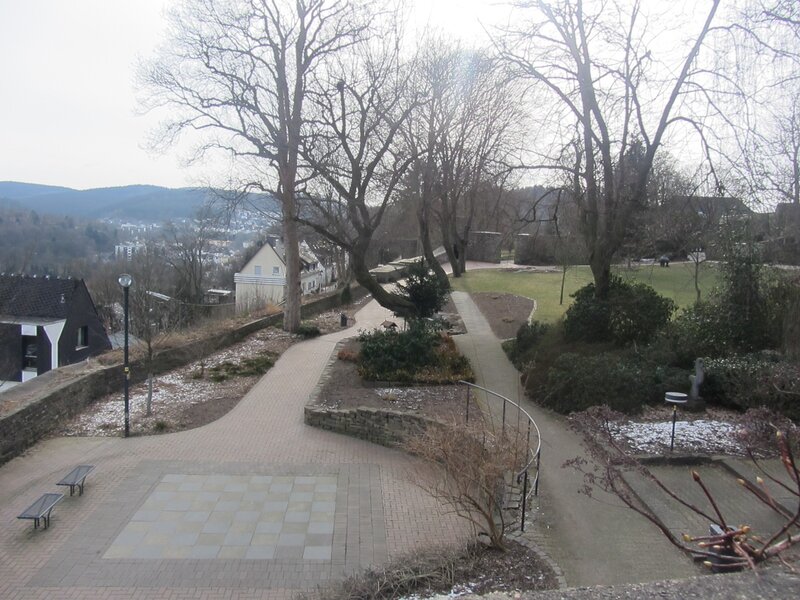 Park with Paved Paths