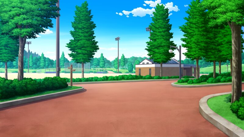 Park with Running Track