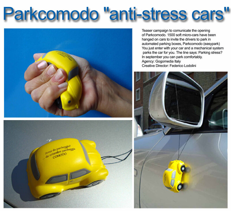 Parkcomodo anti-stress cars