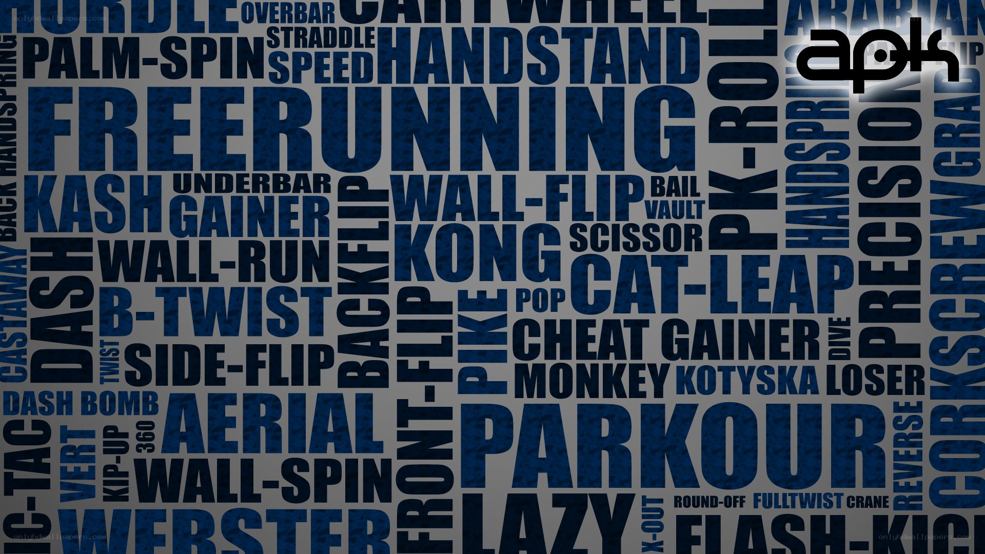 Parkour and Freerunning Terms