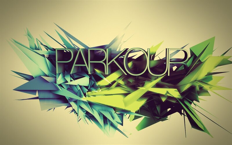 Parkour text art